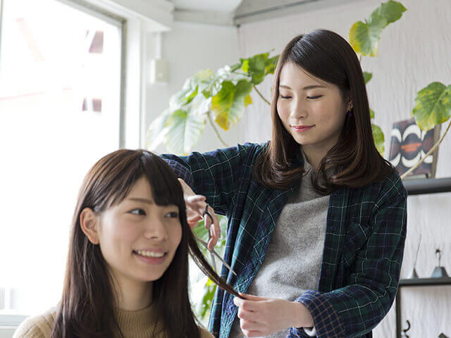 ヘアスタイリング